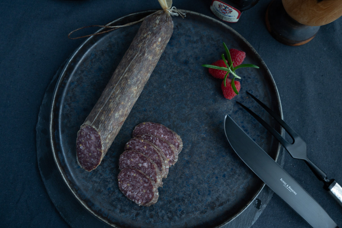 Reh Chili-Erdbeer Salami
