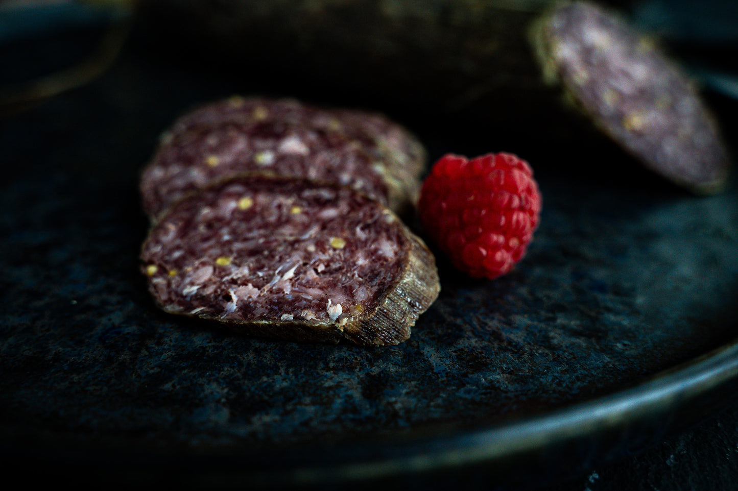 Reh Chili-Erdbeer Salami