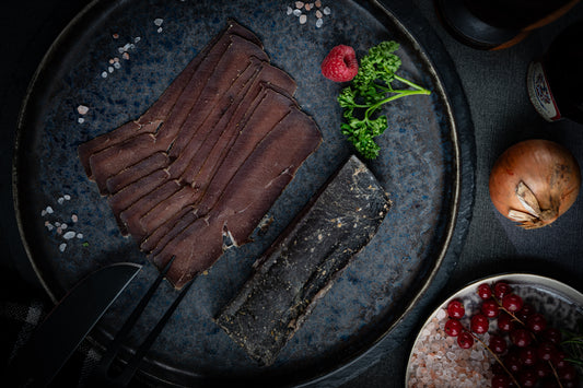 Rehwild-Schinken luftgetrocknet NEU