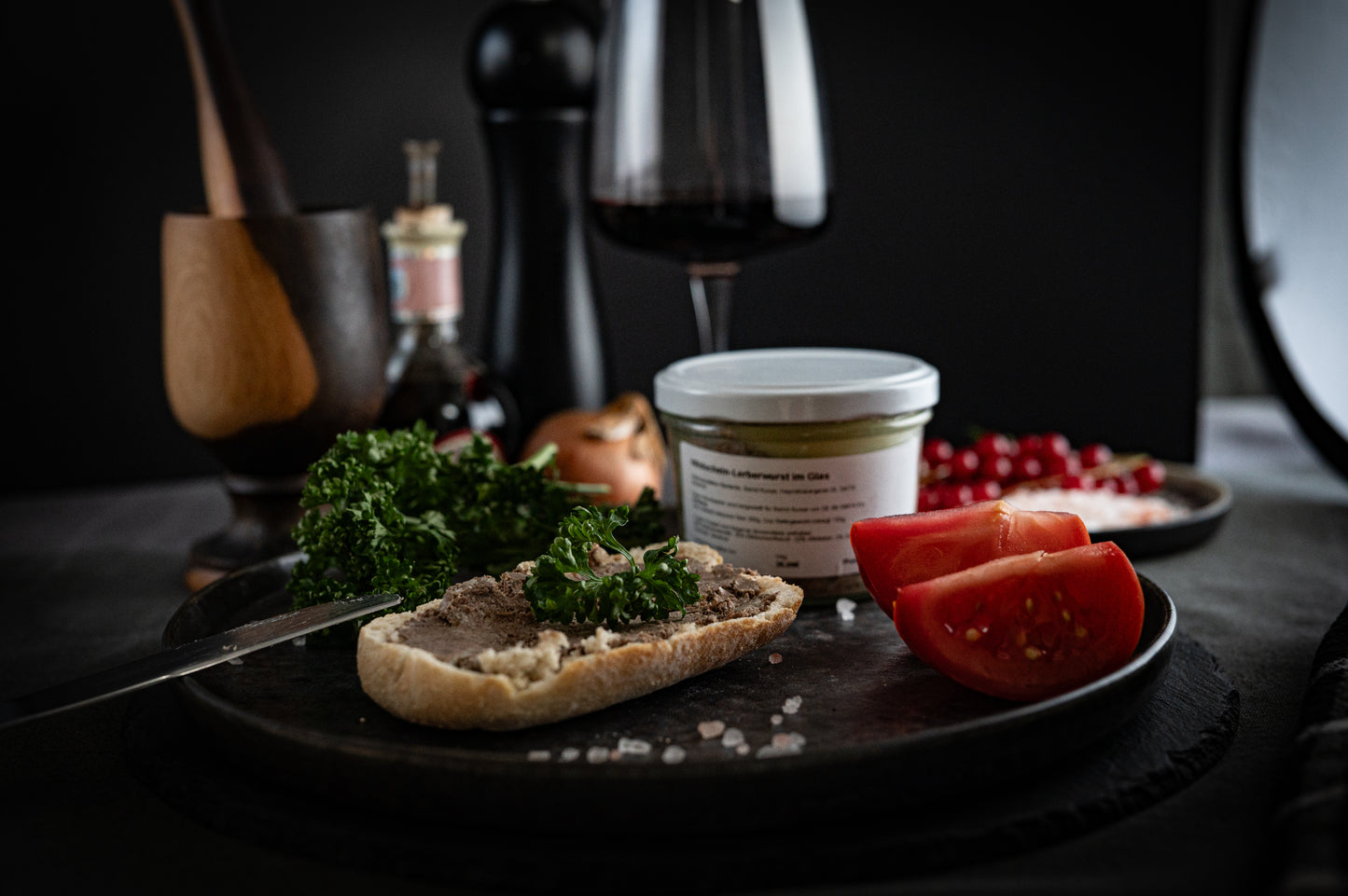 Wildschwein-Leberwurst im Glas