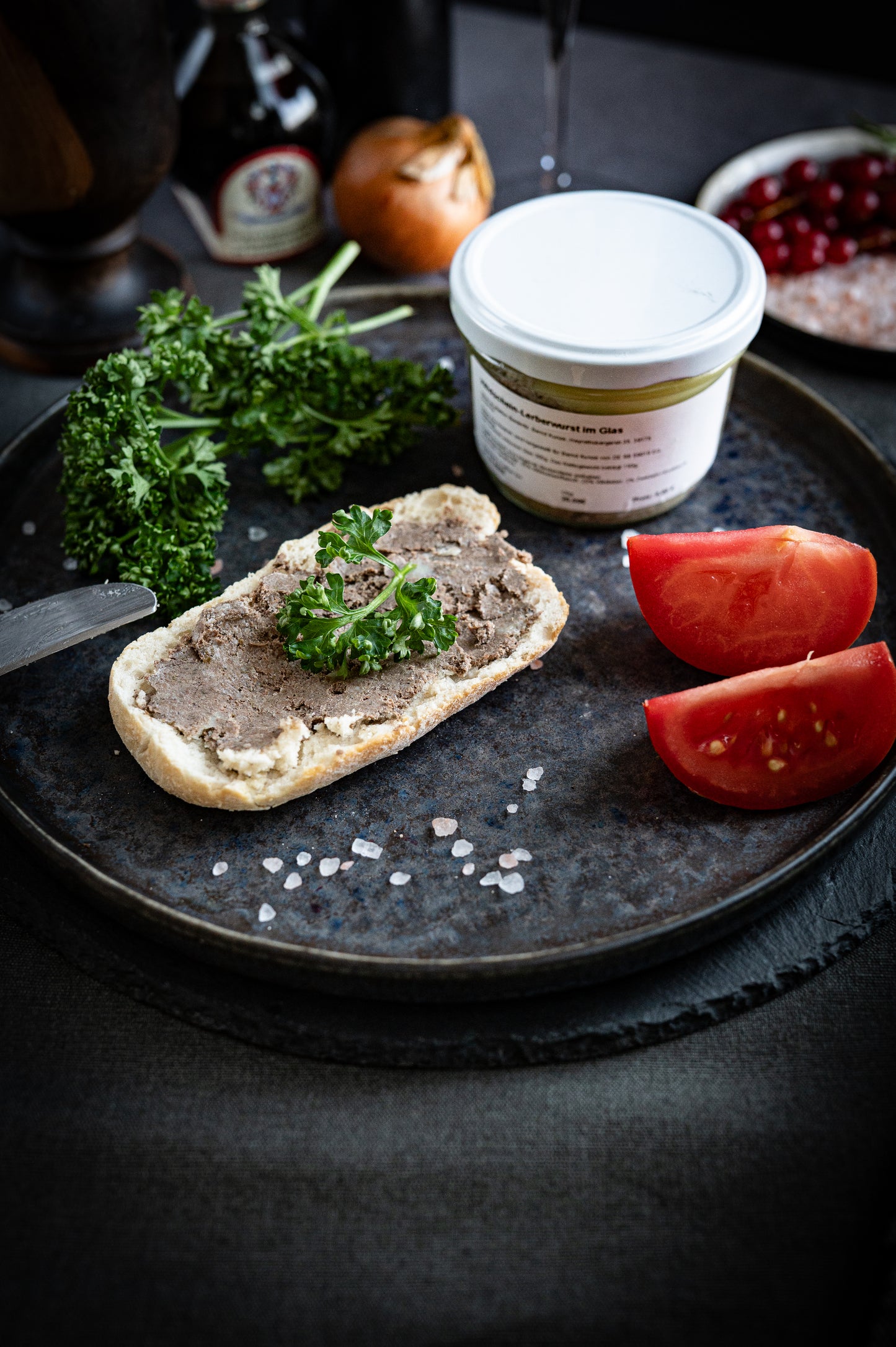 Wildschwein-Leberwurst im Glas