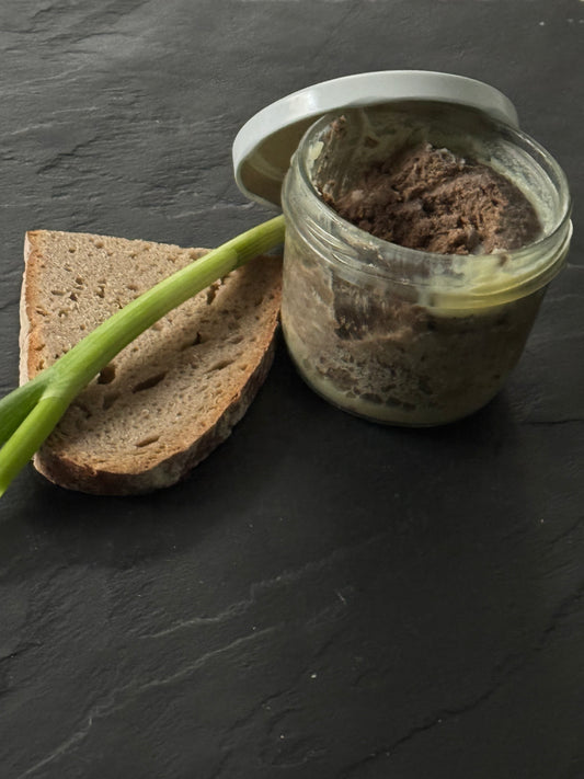 Wildschwein-Leberwurst im Glas