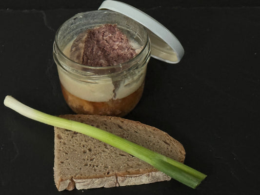 Wildfleisch Hirsch-Hackepeter im Glas